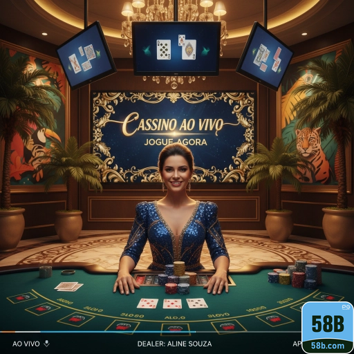 Cassino ao Vivo 58b.com: Viva a Experiência de Cassino Real Em Casa